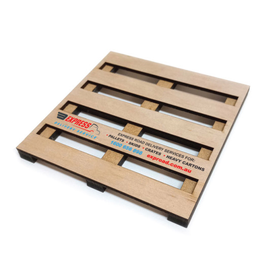 Promotional MDF Pallet Coasters